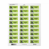 Bonjour Etiket (Full Sheet)