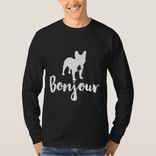 Bonjour French Bulldog T-shirt