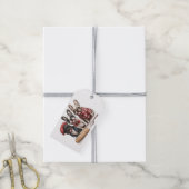 Bonjour French Bulldogs Cadeaulabel (Met Touw)