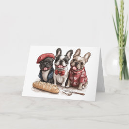Bonjour French Bulldogs Kaart