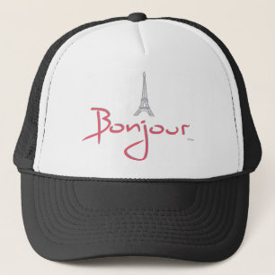 Bonjour (Hallo) Parijs Trucker Pet