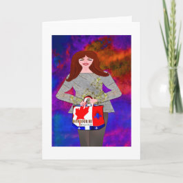 Bonjour Hi LeeMarie's creatieve ontwerp Kaart