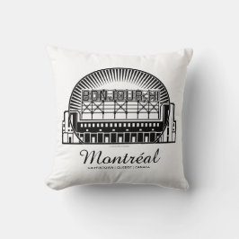 Bonjour, Hi Montréal Kussen