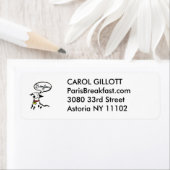 BONJOUR HONDENLABEL STICKER (Insitu)