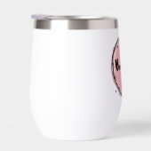 Bonjour in roze op wit (Rechts)