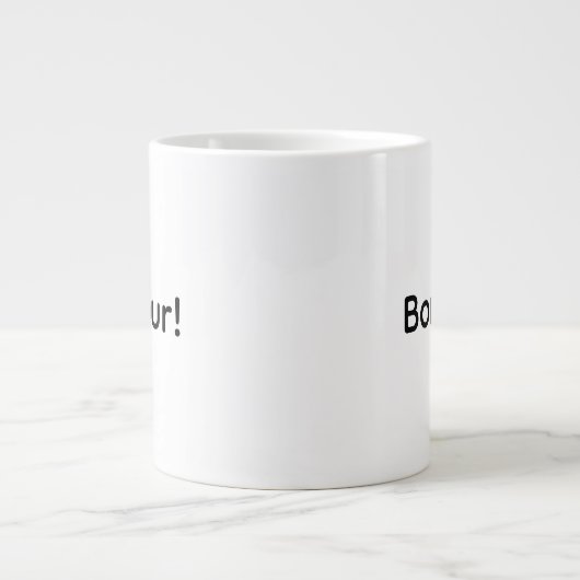 Bonjour! Jumbo Mok (Voorkant)