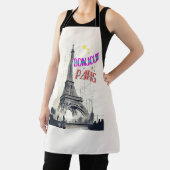 Bonjour Kleurrijke Parijs Schort (Insitu)