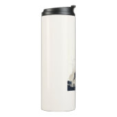 Bonjour Kleurrijke Parijs Thermosbeker (Gedraaid links)