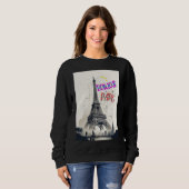 Bonjour Kleurrijke Parijs Trui (Voorkant volledig)