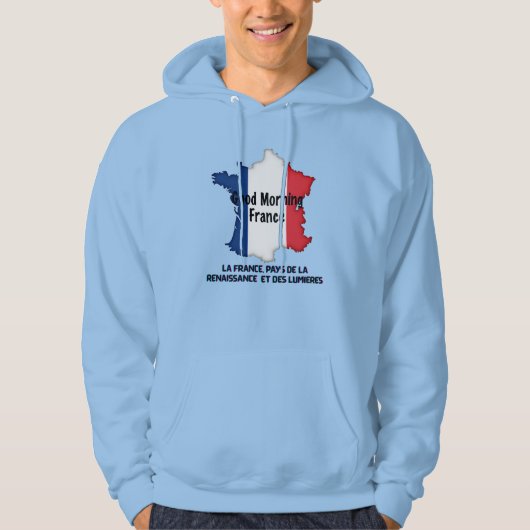 Bonjour la France - Pays de la Renaissance et Lumi Hoodie (Voorkant)