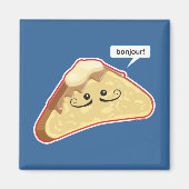 Bonjour. Magneet (Voorkant)