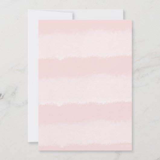 Bonjour Melkfles Frans Baby shower Uitnodiging (Achterkant)