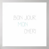 Bonjour Mon Chéri II Poster (Voorkant)