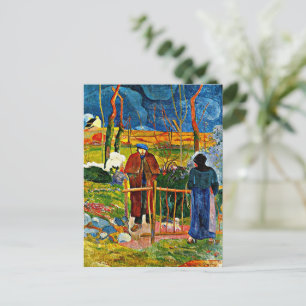 Bonjour, Monsieur van Paul Gauguin Briefkaart