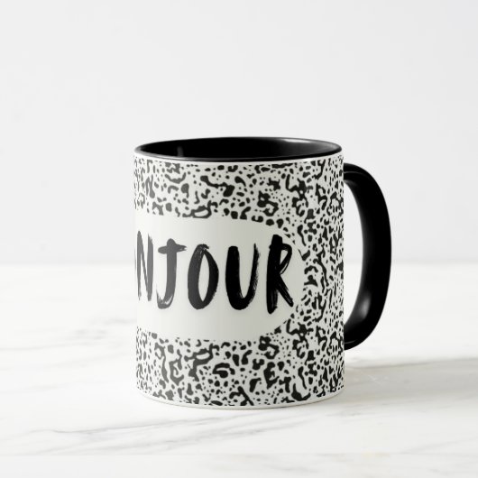 BONJOUR Mug Mok (Voorkant rechts)