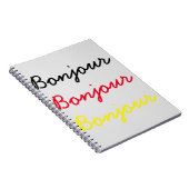 Bonjour Notitieboek (Rechterzijde)