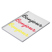 Bonjour Notitieboek (Linkerzijde)