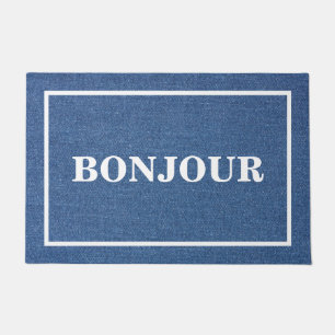 BONJOUR Originele blauwe jeans Deurmat