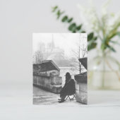 Bonjour Paris Briefkaart (Staand voorkant)