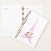 Bonjour Paris Franse Macaron Eiffeltoren Planner (Display)