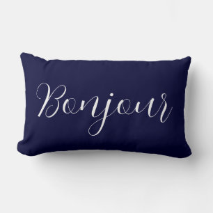 Bonjour Paris Lumbar Pillow Kussen