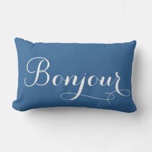 Bonjour Paris Lumbar Pillow Kussen