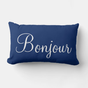 Bonjour Paris Lumbar Pillow Kussen