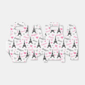 Bonjour Paris Patroonfeest Piepbox Bedankdoosjes (Uitgevouwen)