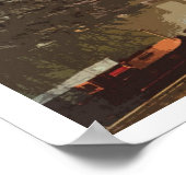 Bonjour Paris Poster (Hoek)