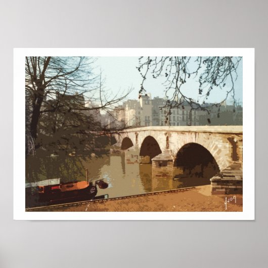 Bonjour Paris Poster (Voorkant)