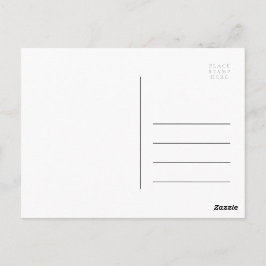  Bonjour Paris Travel Briefkaart (Achterkant)