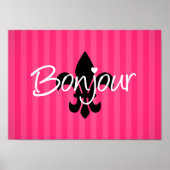 Bonjour Poster (Voorkant)