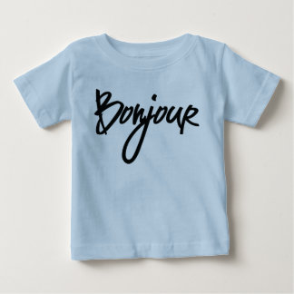 Bonjour Script (zwart) voor liefhebbers van Frankr