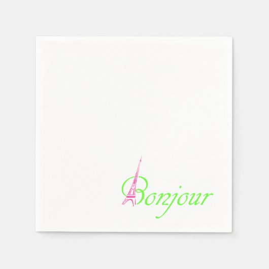 Bonjour Servet (Voorkant)