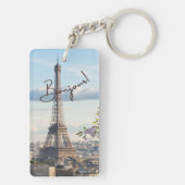 Bonjour Sleutelhanger voor een vleugje Parijse sti (achterkant)