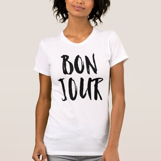 Bonjour T-shirt (Voorkant)