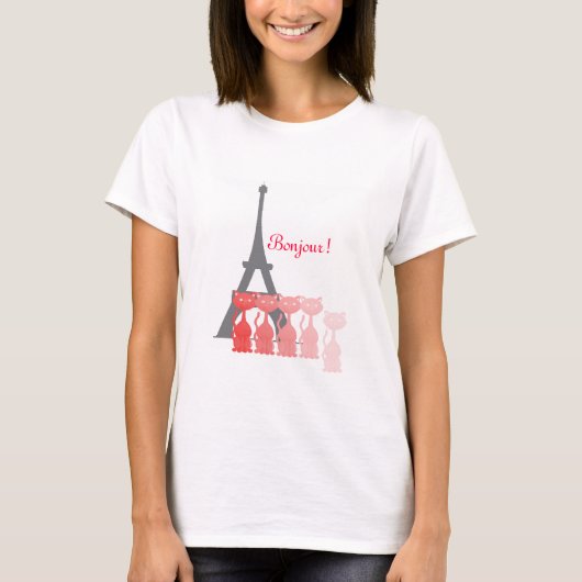 Bonjour. T-shirt (Voorkant)