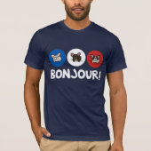 Bonjour. T-shirt (Voorkant)