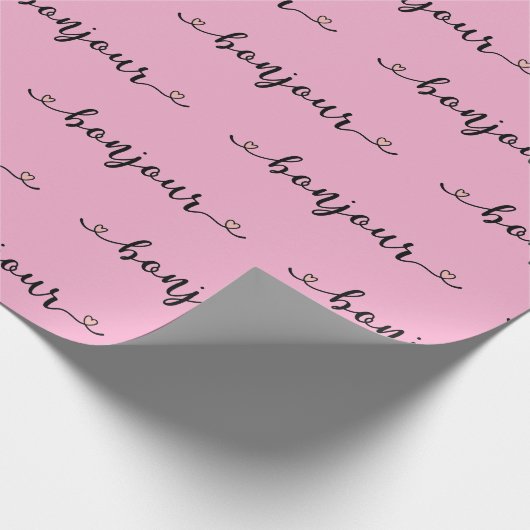 Bonjour Tiled Design Cadeaupapier (Hoek)