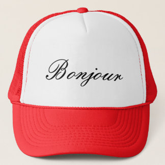 Bonjour Trucker Hat Pet