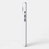 Bonjour van een vrolijke ijzeren dame iPhone hoesje (Linkerkant)