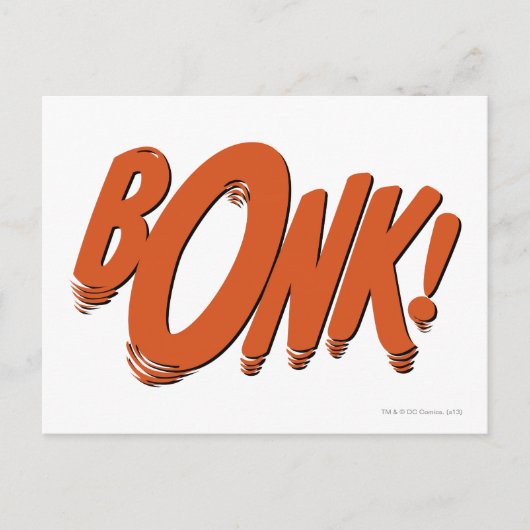 BONK! BRIEFKAART (Voorkant)