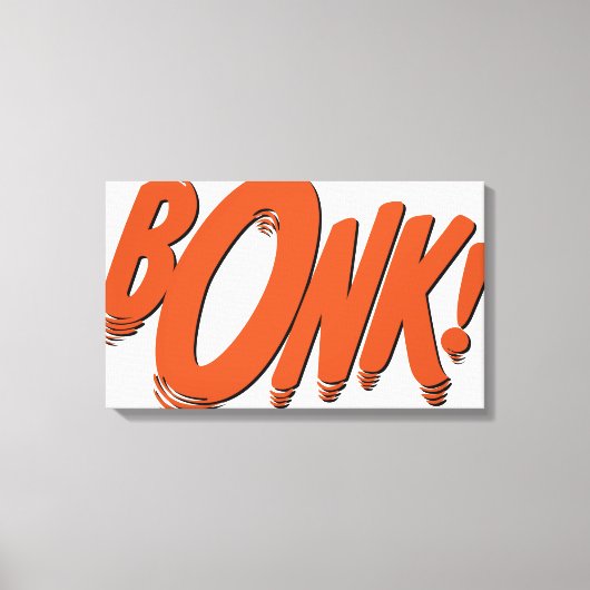 BONK! CANVAS AFDRUK (Voorkant)