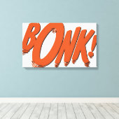 BONK! CANVAS AFDRUK (Insitu (Houten vloer))
