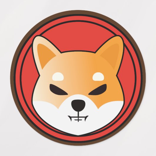 BONK crypto cadeau, meme munt trader sticker (Design 1)