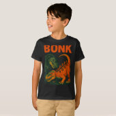 Bonk Dinosaur Funny Prehistoric Humor Design  T-shirt (Voorkant volledig)