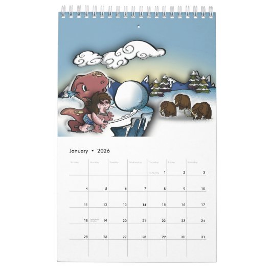 BONK!  KALENDER (Jan 2026)