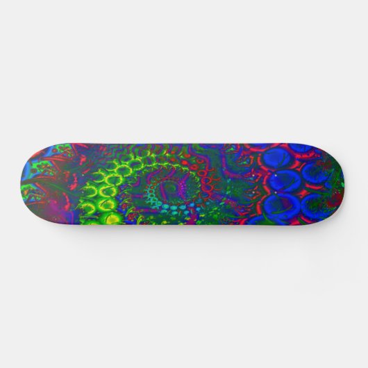 Bonkers 3D Fractal Persoonlijk Skateboard (Horizontaal)