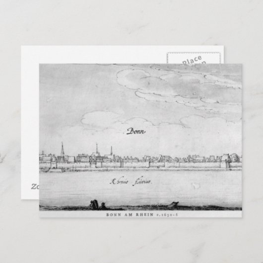 Bonn, c.1630-36 briefkaart (Voorkant / Achterkant)