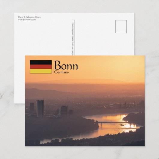 Bonn Duitsland Briefkaart (Voorkant / Achterkant)